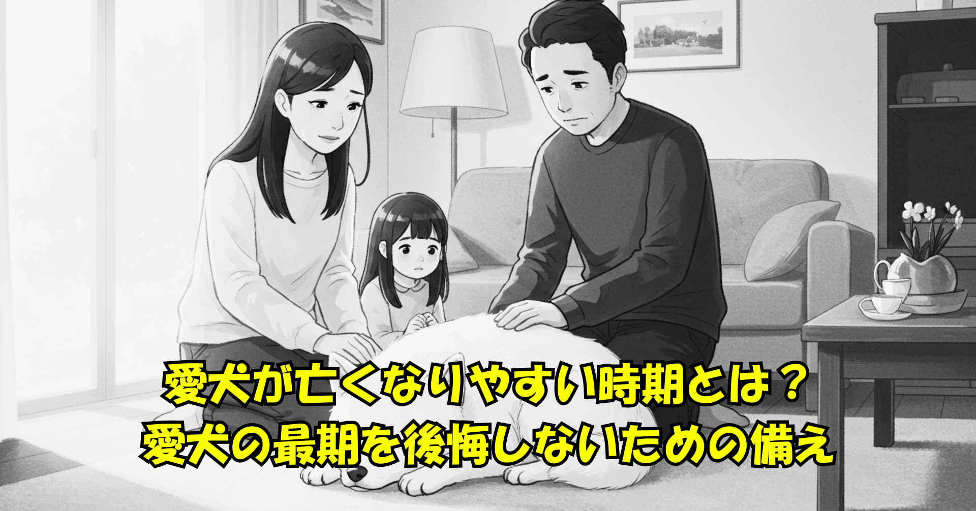 愛犬が亡くなりやすい時期とは？愛犬の最期を後悔しないための備え