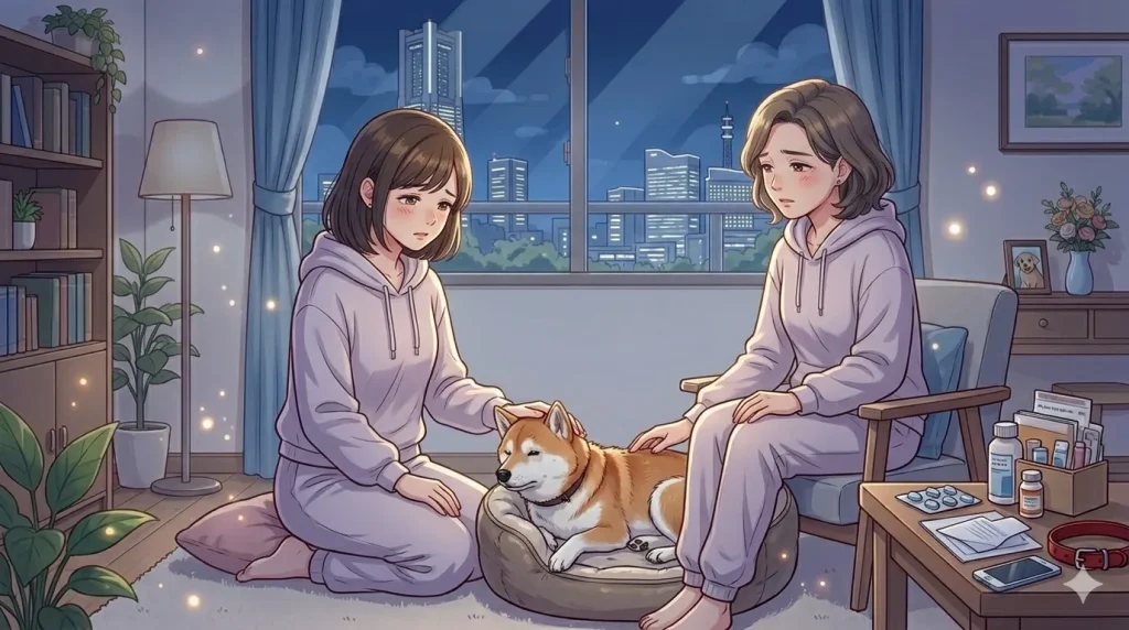 高齢犬の夜鳴き対策｜原因と今夜からできるやさしいケア